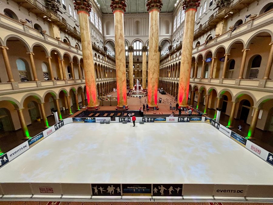 Winter Skate Spectacular at the National Building Museum
