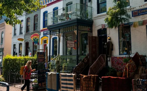 Shops/Restaurants within Eastern Market
