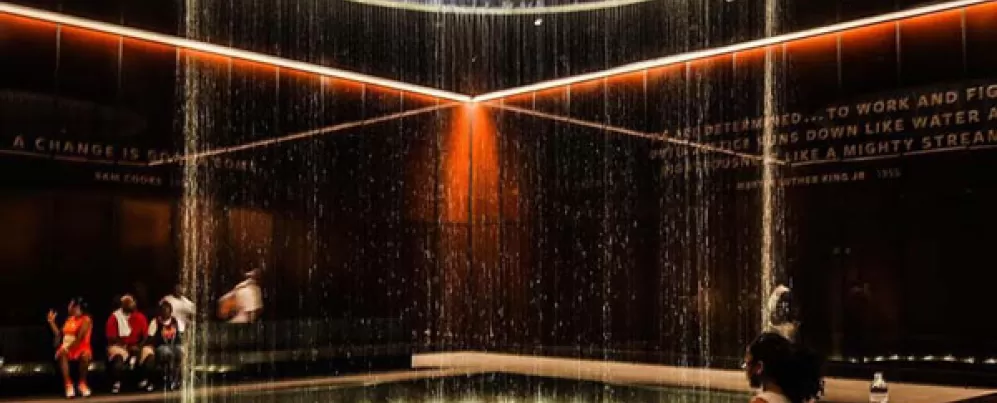 Free African American History and Culture Experiences in Washington, DC - Contemplative Court inside the Smithsonian National Museum of African American History and Culture